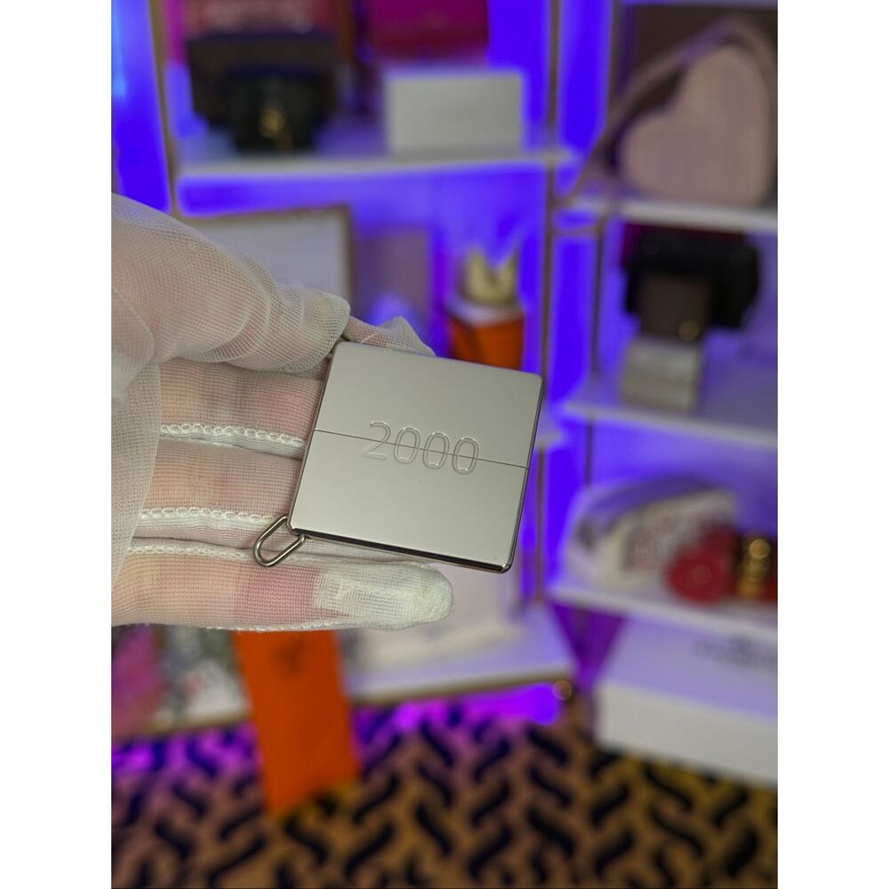 New In Box HERMES Symbole 2000 Symbol Plate Pendant Necklace Pair - Picture 4 of 12